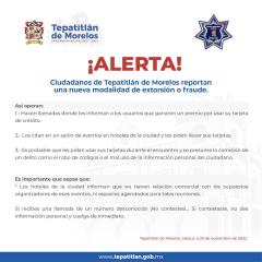 Ciudadanos de Tepatitlán de Morelos reportan una nueva modalidad de extorsión o estafa