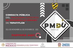 Consulta Pública del Proyecto de Programa Municipal de Desarrollo Urbano del Municipio de Tepatitlán de Morelos, Jalisco