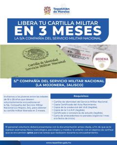 La Cartilla Militar en Tres Meses: encuadramiento 2025