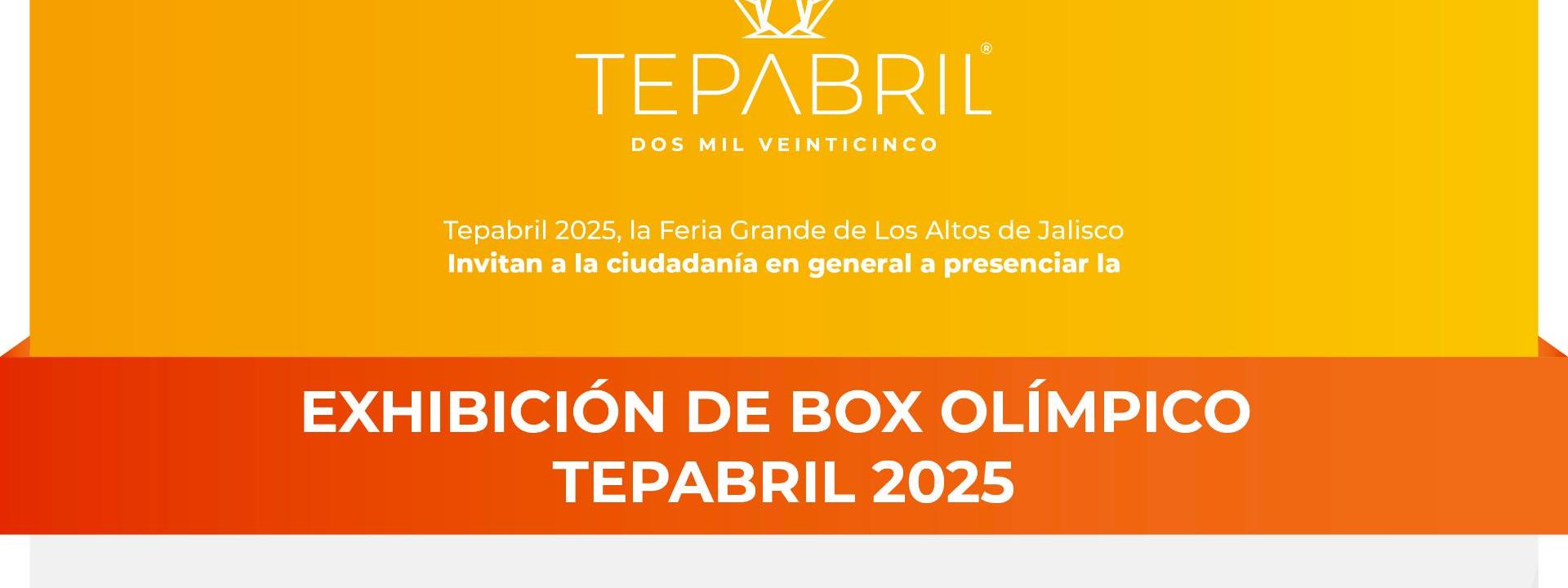 Exhibición de Box Olímpico en Tepabril 2025