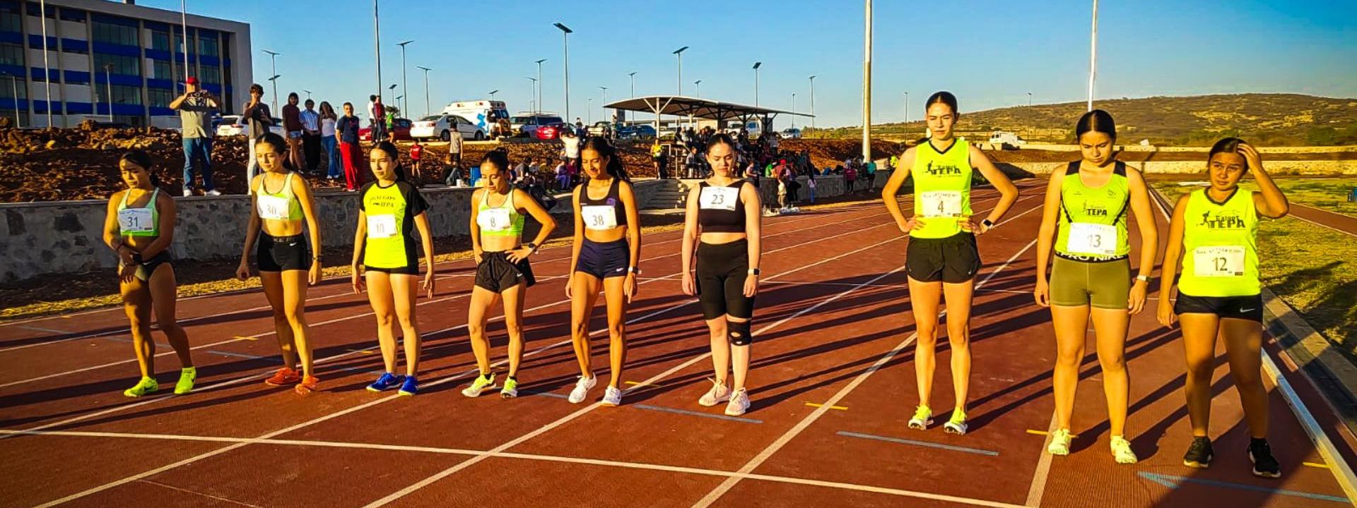 Carrera de la Milla Tepabril 2025 estrena la pista de atletismo del Tecnológico Superior