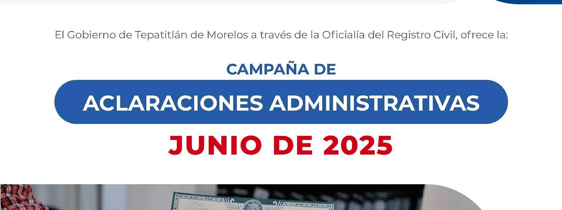 Ofrece el Registro Civil de Tepatitlán la campaña de Aclaraciones Administrativas