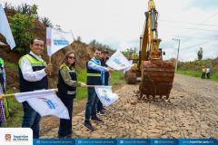 Iniciamos la rehabilitación de la calle Cordillera Blanca, obra vial de alto impacto