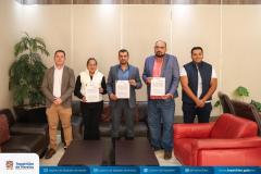 Gobierno de Tepatitlán firma convenio de colaboración con Colegios de Arquitectos e Ingenieros