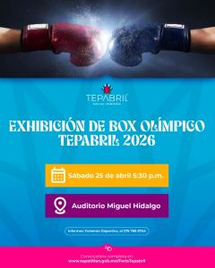 Exhibición de Box Olímpico Tepabril 2026
