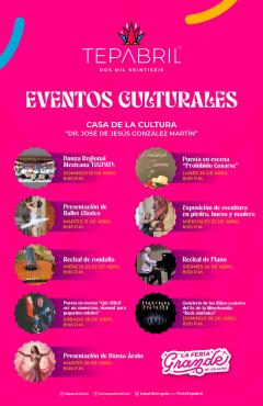 Tepabril 2026 celebra el arte y la tradición con su programa cultural