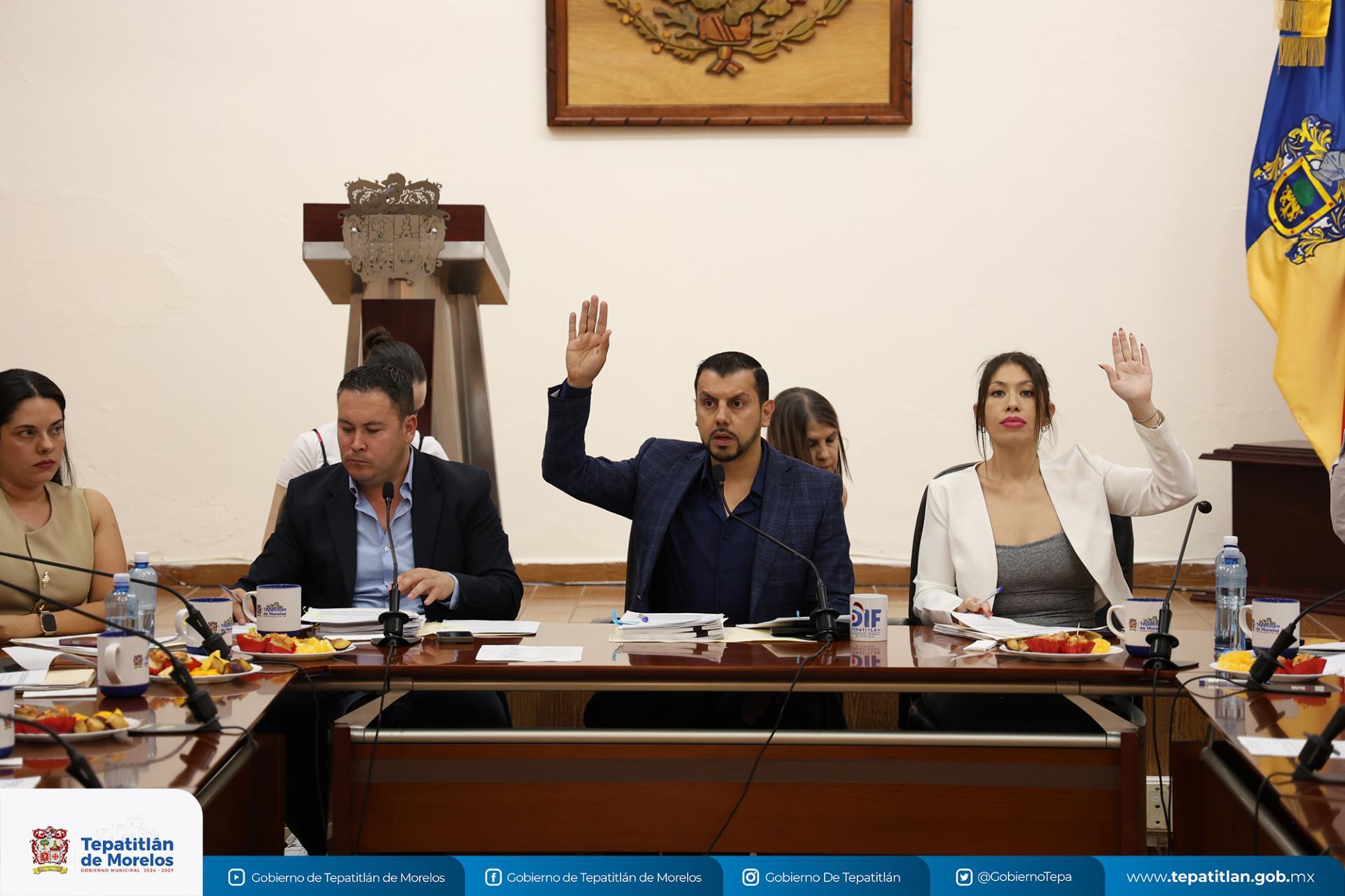 Acuerdos tomados durante la Sesión de Ayuntamiento #55 con carácter de ordinaria